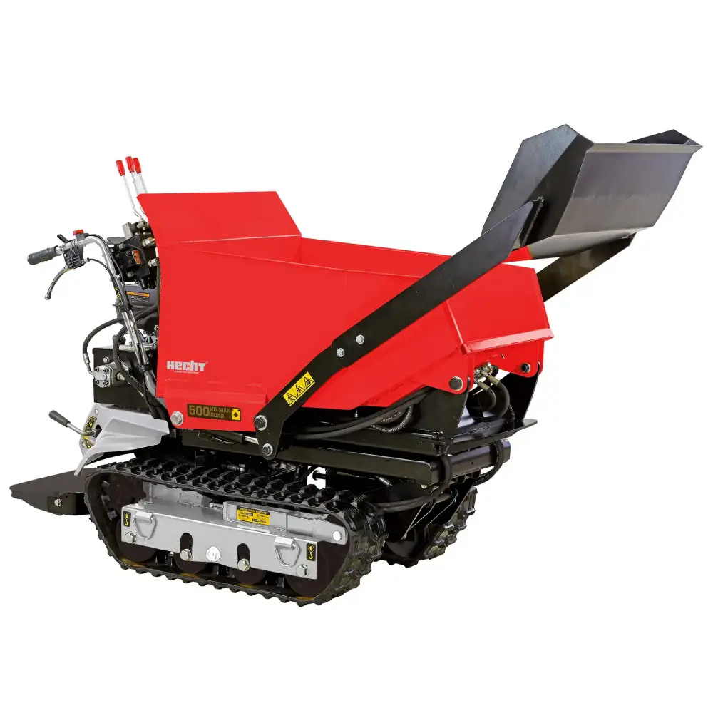 Mini Dumper de Rastos Hecht 2960 500 KG  c/ Elevação e Pá